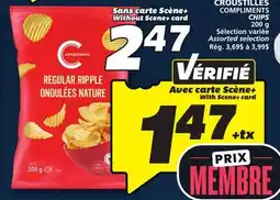 IGA COMPLIMENTS CHIPS offer