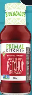 IGA PRIMAL KITCHEN KETCHUP offer