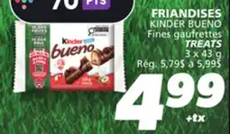 IGA KINDER BUENO TREATS offer