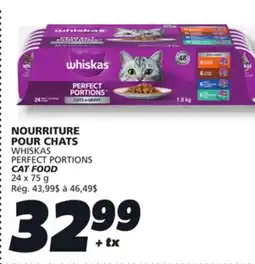 IGA WHISKAS PERFECT PORTIONS CAT FOOD offer