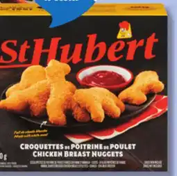 IGA ST-HUBERT FROZEN CHICKEN WINGS, BREADED CHICKEN BREAST, NUGGETS OR STRIPS offer