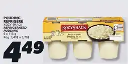 IGA KOZY SHACK REFRIGERATED PUDDING offer