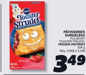 IGA PILLSBURY TOASTER STRUDEL FROZEN PASTRIES offer