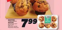 IGA COMPLIMENTS MUFFINS offer