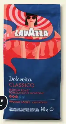 IGA LAVAZZA COFFEE BEANS OR GROUND COFFEE offer