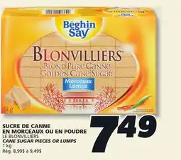IGA LE BLONVILLIERS CANE SUGAR PIECES OR LUMPS offer