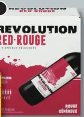 IGA REVOLUTION RED WINE offer