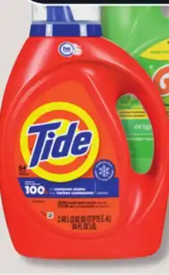 IGA TIDE LAUNDRY DETERGENT offer