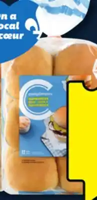 IGA COMPLIMENTS HAMBURGER BUNS offer