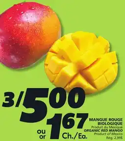 IGA ORGANIC RED MANGO offer