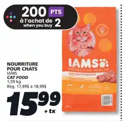 IGA IAMS CAT FOOD offer