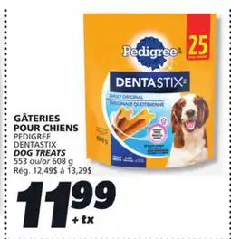 IGA PEDIGREE DENTASTIX DOG TREATS offer