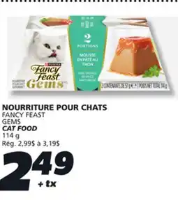 IGA FANCY FEAST GEMS CAT FOOD offer