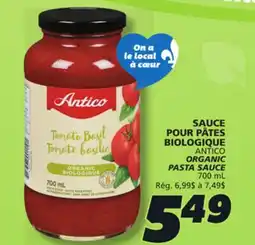IGA ANTICO ORGANIC PASTA SAUCE offer