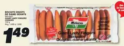 IGA MILANO GIANT LADY FINGERS COOKIES offer