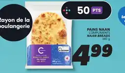 IGA COMPLIMENTS NAAN BREADS offer