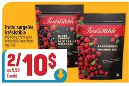 Marché Adonis Fruits surgelés Irrésistible | Irrésistible frozen fruits offer