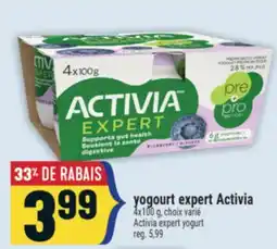Marché Adonis Yogourt expert Activia | Activia expert yogurt offer