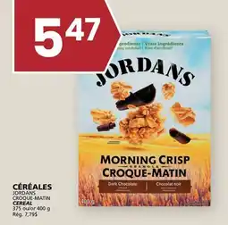 Rachelle-Bery Grocery JORDANS CROQUE-MATIN CEREAL offer