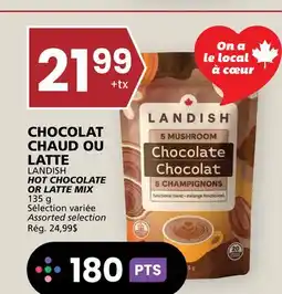 Rachelle-Bery Grocery LANDISH HOT CHOCOLATE OR LATTE MIX offer