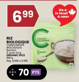 Rachelle-Bery Grocery COMPLIMENTS ORGANIC RICE offer