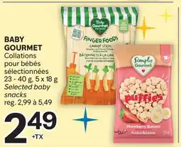 Brunet BABY GOURMET Collations pour bébés sélectionnées offer