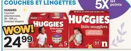 Brunet HUGGIES Couches sélectionnées offer