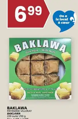 Rachelle-Bery Grocery PÂTISSERIE VILLERAY BAKLAWA offer