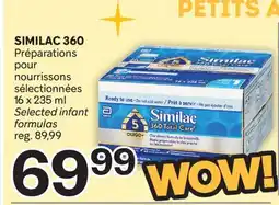 Brunet SIMILAC 360 Préparations pour nourrissons sélectionnées offer