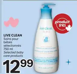 Brunet LIVE CLEAN Soins pour bébés sélectionnés offer