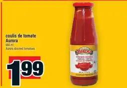 Super C COULIS DE TOMATE AURORA | AURORA STRAINED TOMATOES offer
