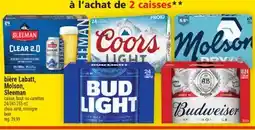 Super C BIÈRE LABATT, MOLSON, SLEEMAN | BEER offer