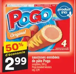 Super C SAUCISSES ENROBÉES DE PÂTE POGO | POGO BREADED WIENERS offer