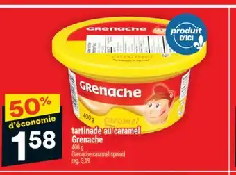 Super C TARTINADE AU CARAMEL GRENACHE | GRENACHE CARAMEL SPREAD offer