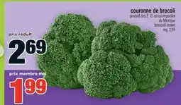 Super C COURONNE DE BROCOLI | BROCCOLI CROWN offer
