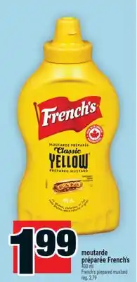 Super C MOUTARDE PRÉPARÉE FRENCH'S | FRENCH'S PREPARED MUSTARD offer