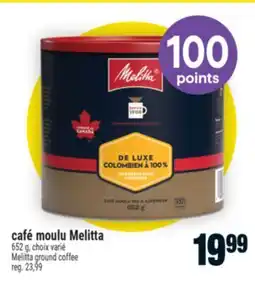 Super C CAFÉ MOULU MELITTA | MELITTA GROUND COFFEE offer