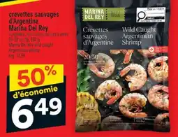 Super C CREVETTES SAUVAGES D'ARGENTINE MARINA DEL REY | MARINA DEL REY WILD CAUGHT ARGENTINIAN SHRIMP offer