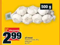 Super C AIL TRESSÉ | BRAIDED GARLIC offer