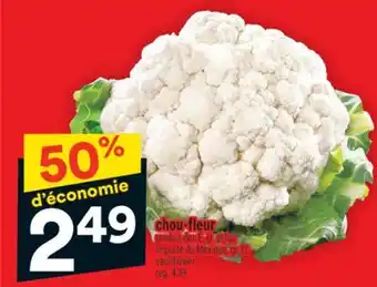 Super C CHOU-FLEUR | CAULIFLOWER offer