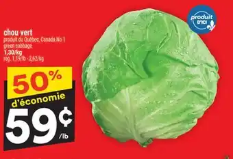 Super C CHOU VERT | GREEN CABBAGE offer