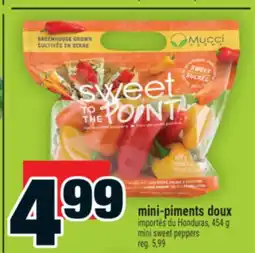 Super C MINI-PIMENTS DOUX | MINI SWEET PEPPERS offer