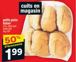 Super C PETITS PAINS KAISER | KAISER ROLLS offer