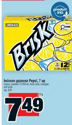Super C BOISSON GAZEUSE PEPSI, 7 UP | SOFT DRINK offer