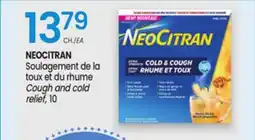 Uniprix NEOCITRAN Soulagement de la toux et du rhume/Cough and cold relief offer