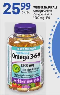Uniprix WEBBER NATURALS Oméga-3-6-9 / Omega-3-6-9 offer
