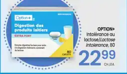 Uniprix OPTION+ Intolérance au lactose/Lactose intolerance offer