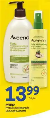 Uniprix AVEENO Produits sélectionnés/Selected products offer