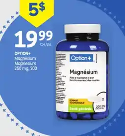 Uniprix Option+ Magnésium / Magnesium offer