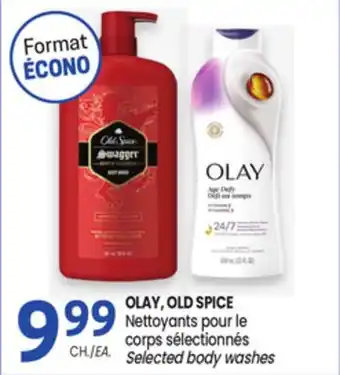 Uniprix OLAY, OLD SPICE Nettoyants pour le corps sélectionnés/ Selected body washes offer